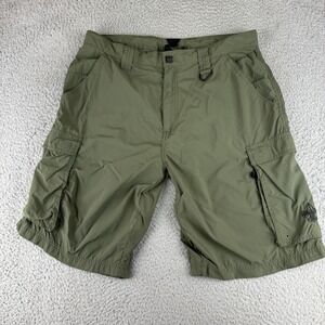 Boy Scouts of America Centennial Uniform Adult Cargo Shorts Olive Green Medium